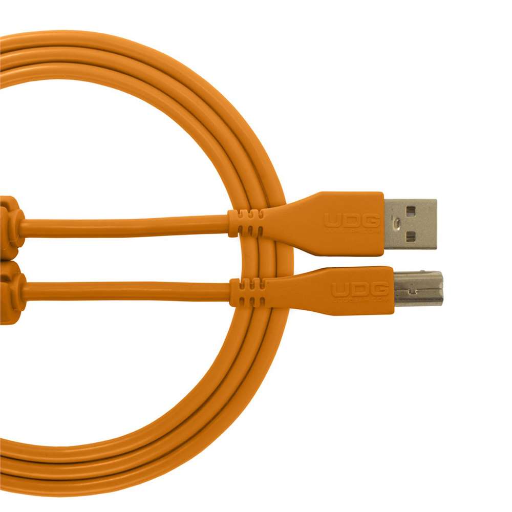 UDG U95003OR Ultimate Audio Cable USB 2.0 A-B Orange Straight 3m