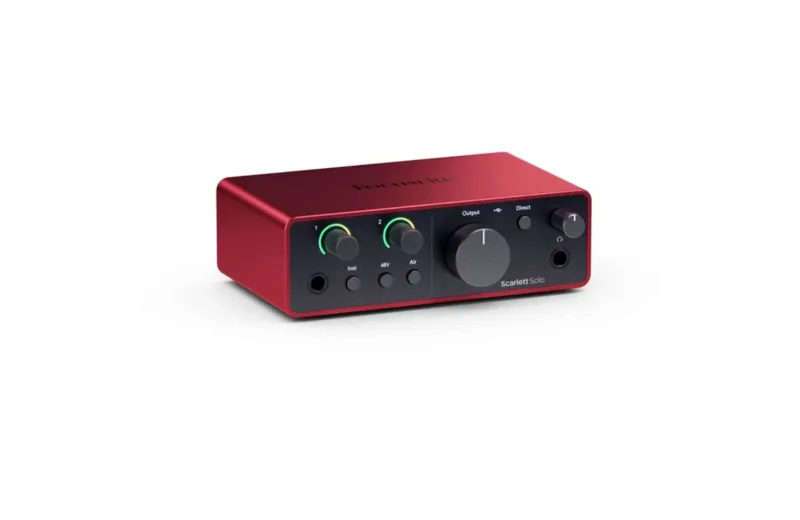 Focusrite Scarlett Solo 4th Gen Κάρτα Ήχου