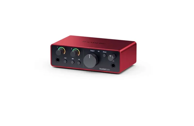 Focusrite Scarlett Solo 4th Gen Κάρτα Ήχου