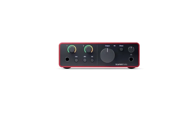 Focusrite Scarlett Solo 4th Gen Κάρτα Ήχου