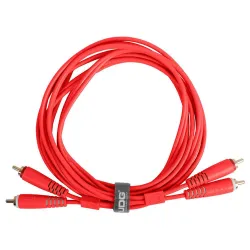 UDG U97001RD Ultimate Audio Cable RCA - RCA Κόκκινο Ίσιο 1.5m