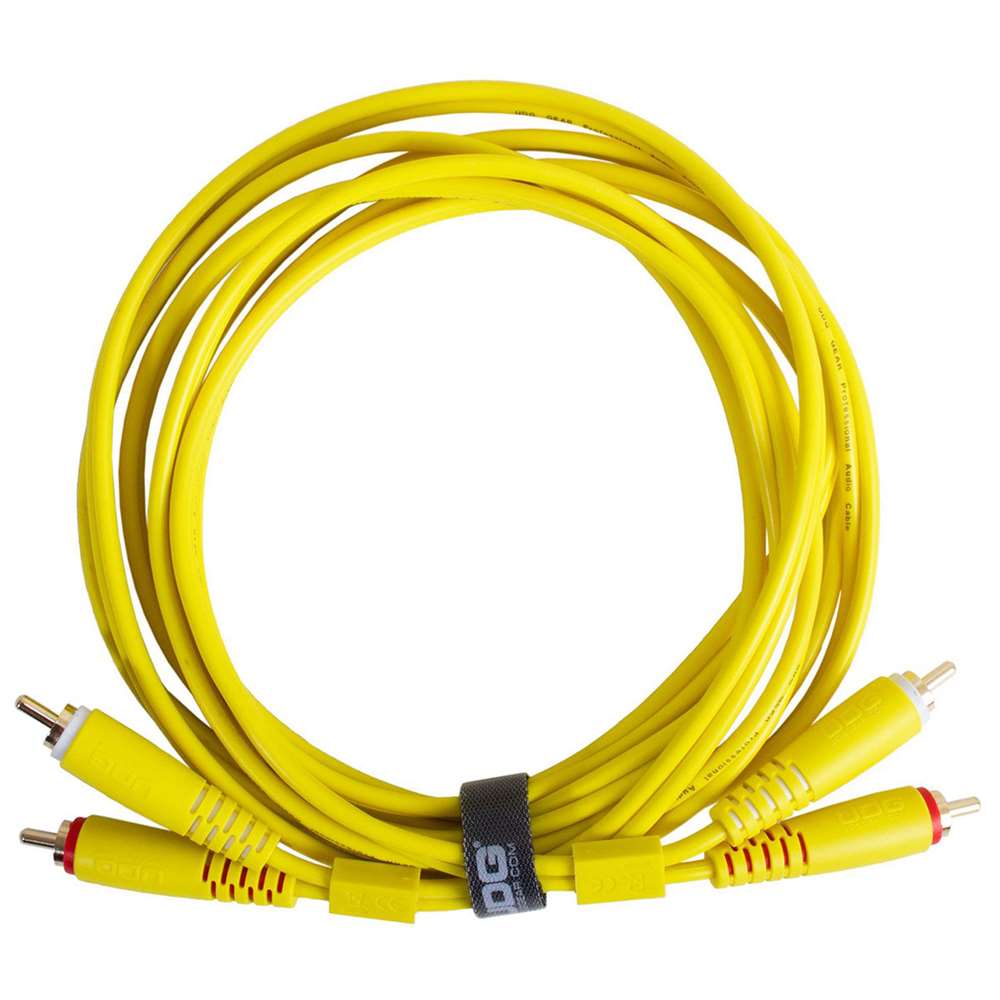 UDG U97003YL Ultimate Audio Cable RCA - RCA Yellow Straight 3m