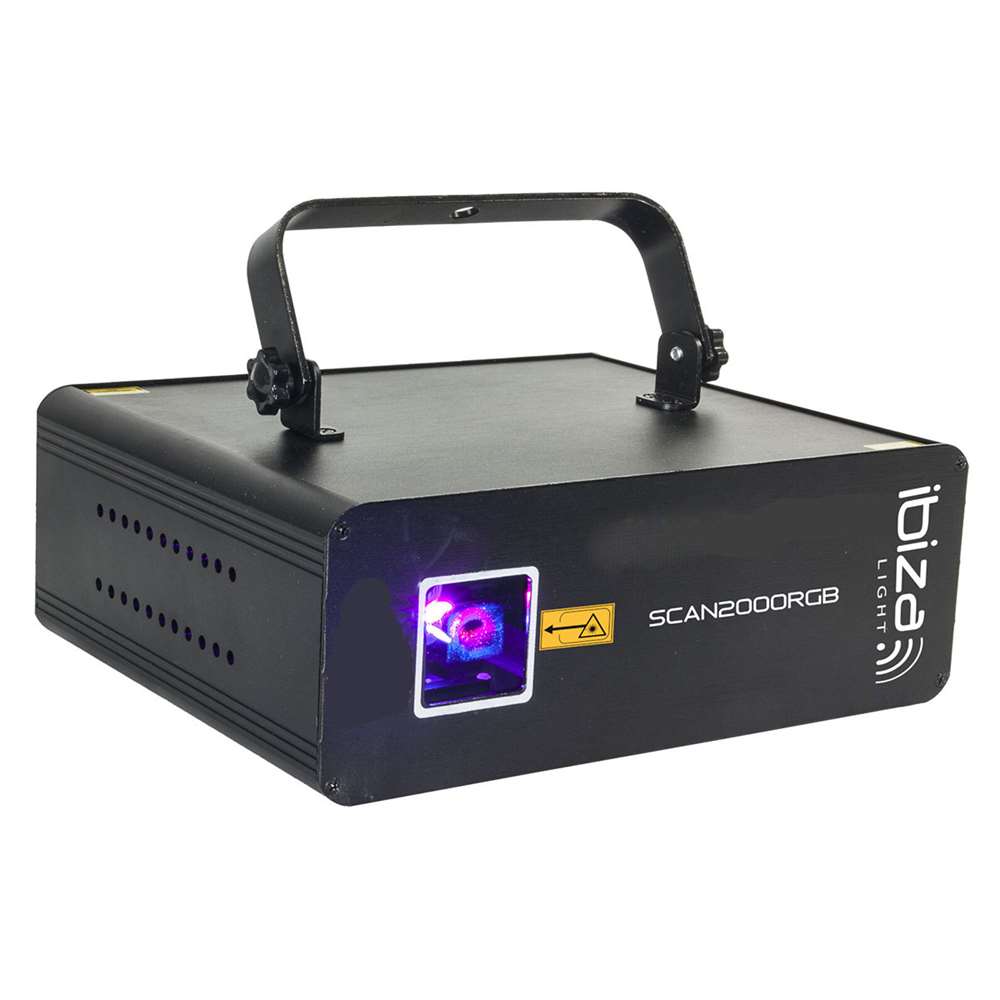 Ibiza SCAN2000RGB Laser