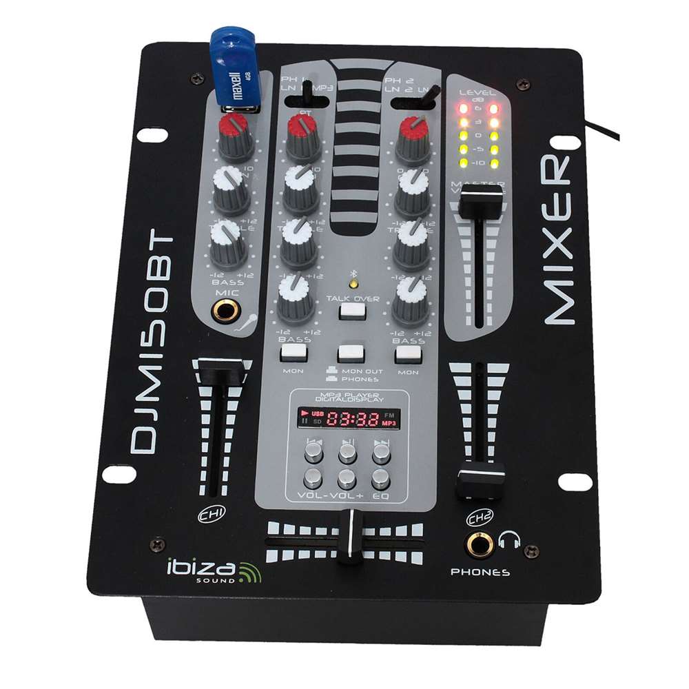 Ibiza DJM150USB-BT Mixer