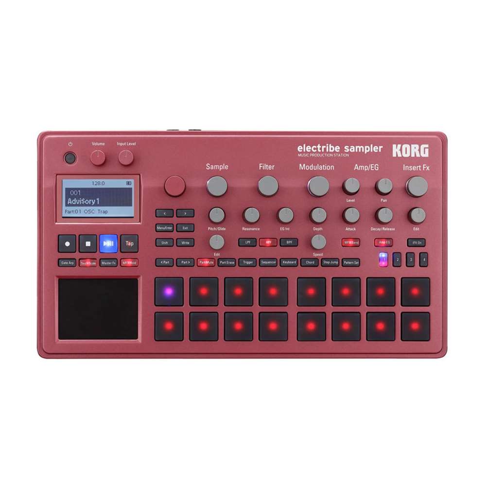 Korg Electribe 2S Groove synth/sampler Module Red