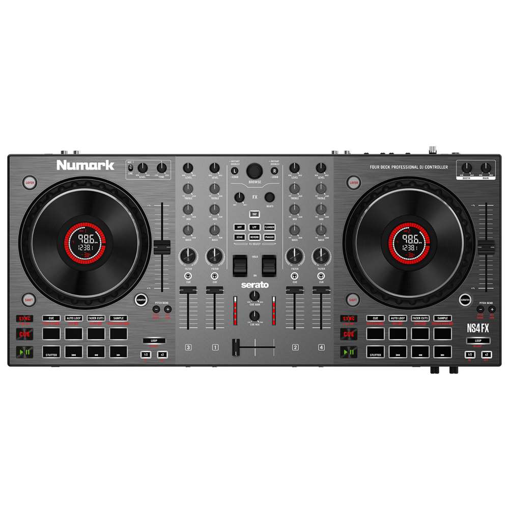 Numark NS4FX Professional 4-Deck DJ Controller