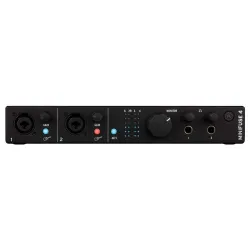 Arturia MiniFuse 4 κάρτα ήχου usb σε μαύρο χρώμα