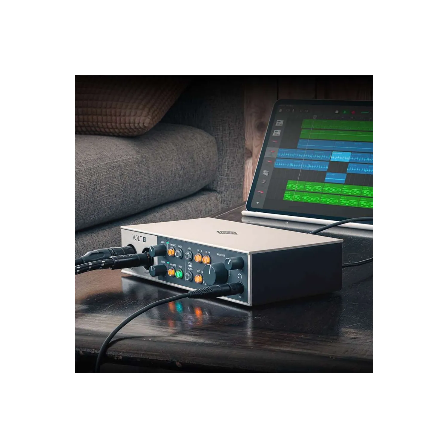 UAD Volt 4 κάρτα ήχου USB με λειτουργία Vintage Mic Preamp