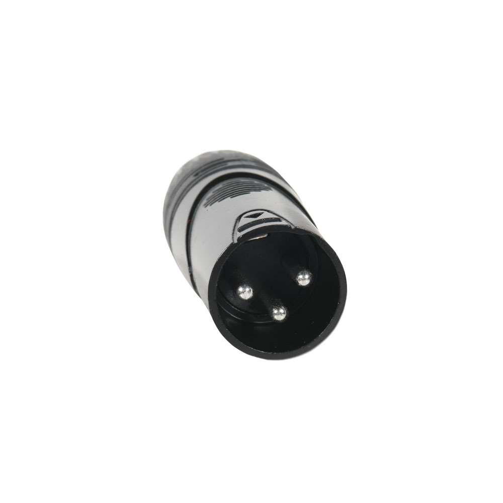 Onsei ON-D32 3-pin XLR Μale plug - Black color