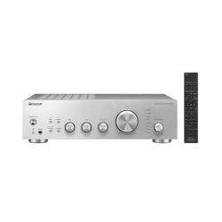 Pioneer A-40AE Ολοκληρωμένος Ενισχυτής 2 Καναλιών 60W+60W Ασημί
