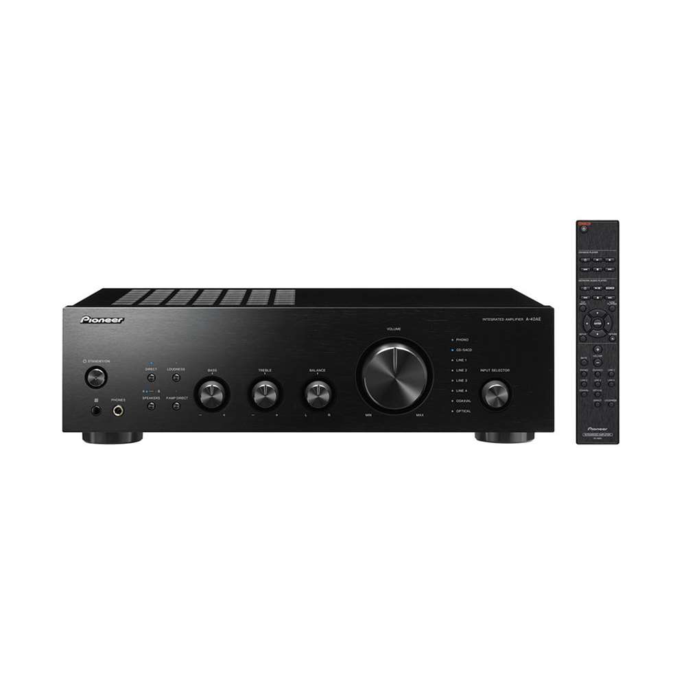 Pioneer A-40AE Integrated Amplifier 2-channel 60W+60W black