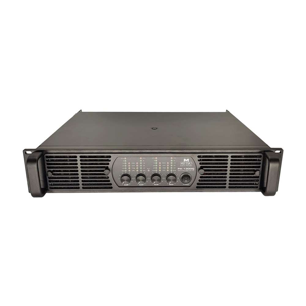 Metro Audio Systems PA1300Q 4-channel Power Amplifier