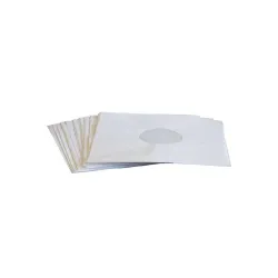 Simply Analog Paper Inner Sleeves for 7" Vinyl Records White