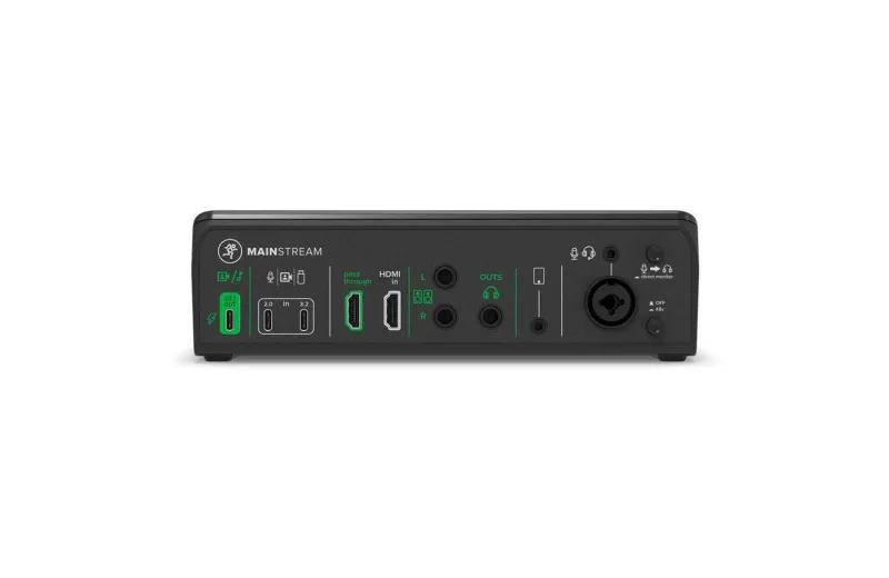 Mackie MainStream Complete Live Streaming and Video Capture Interface with Programmable Control Keys
