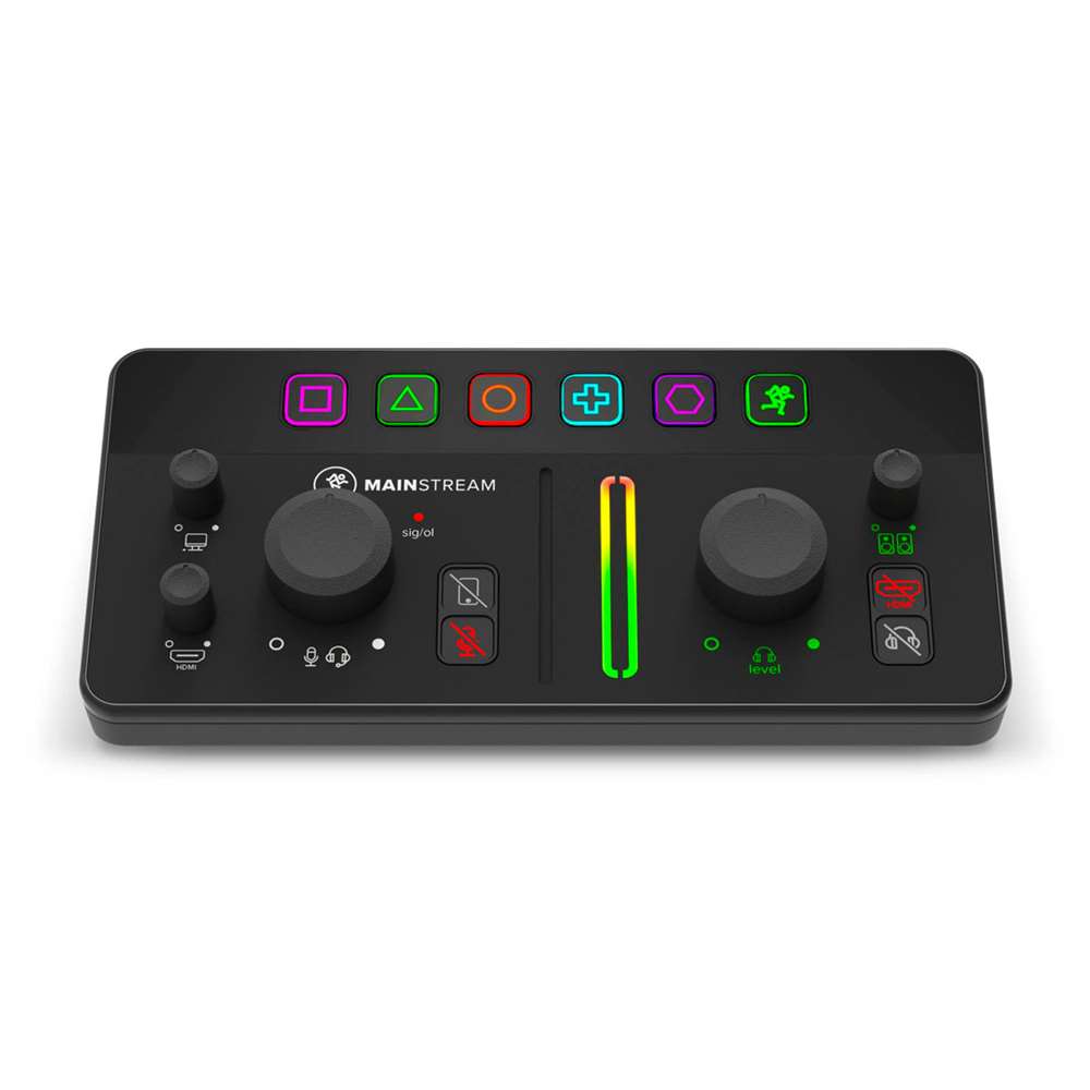 Mackie MainStream Ολοκληρωμένο Live Streaming και Video Capture Interface με προγραμματιζόμενα Control Keys
