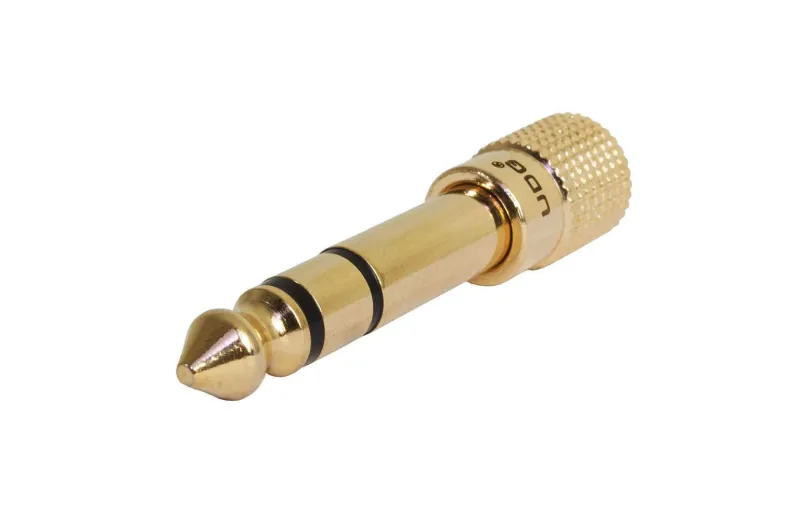UDG U94002 Αντάπτορας Stereo Jack 3,5mm σε mini jack socket stereo 6,35mm