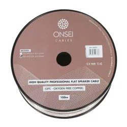 Onsei ON-STC225 Καλώδιο Ηχείου 2x2,5mm2 Διάφανο 100m