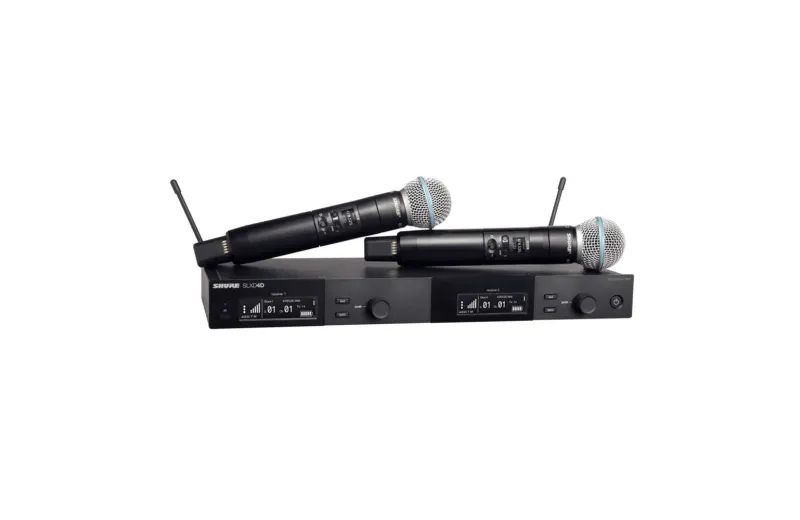 Shure SLXD24D-B58A Digital Wireless Handheld Microphone System