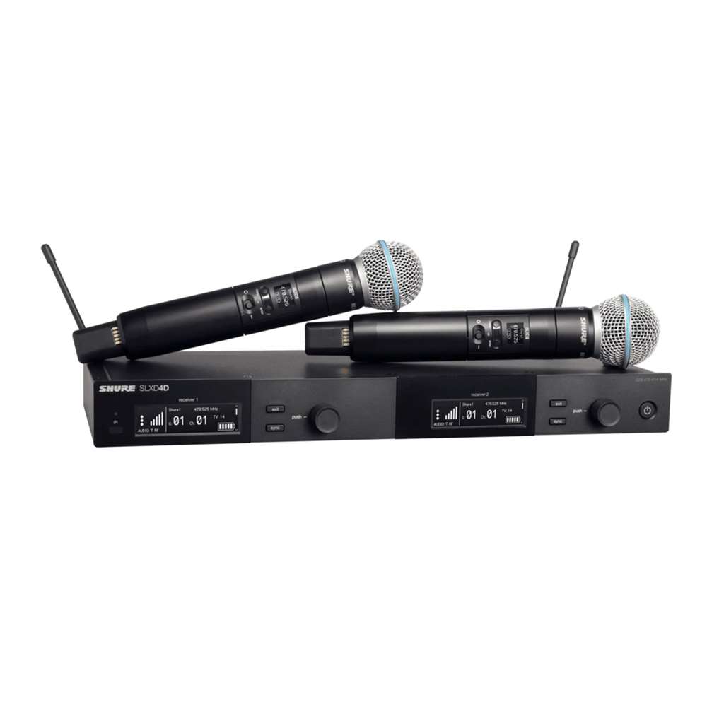 Shure SLXD24D-B58A Digital Wireless Handheld Microphone System