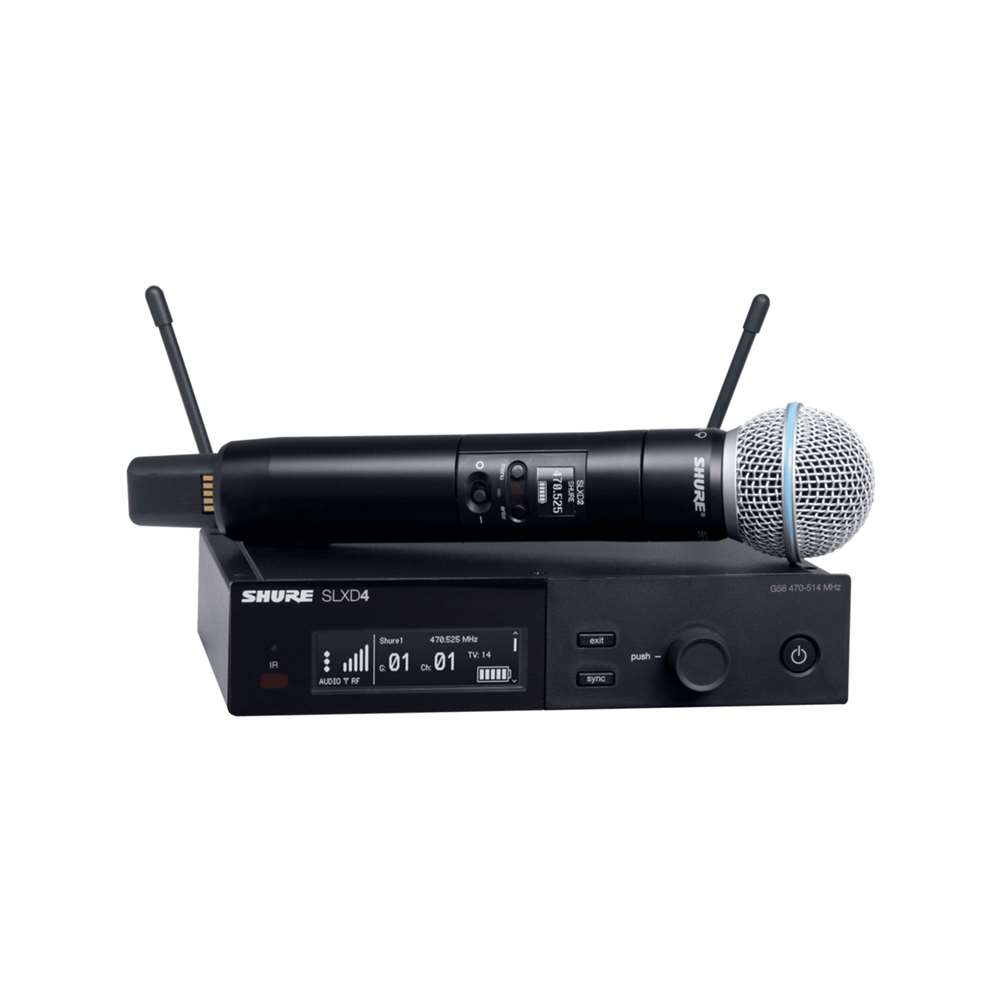 Shure SLXD24-BETA58 Digital Wireless Handheld Microphone System