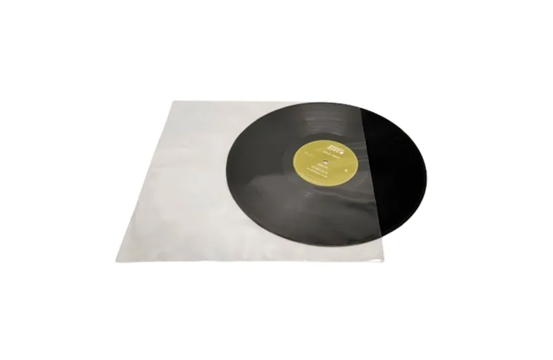 Simply Analog Crystal Clear PP (Polypropylene) Outer Sleeves for 12" Vinyl Records