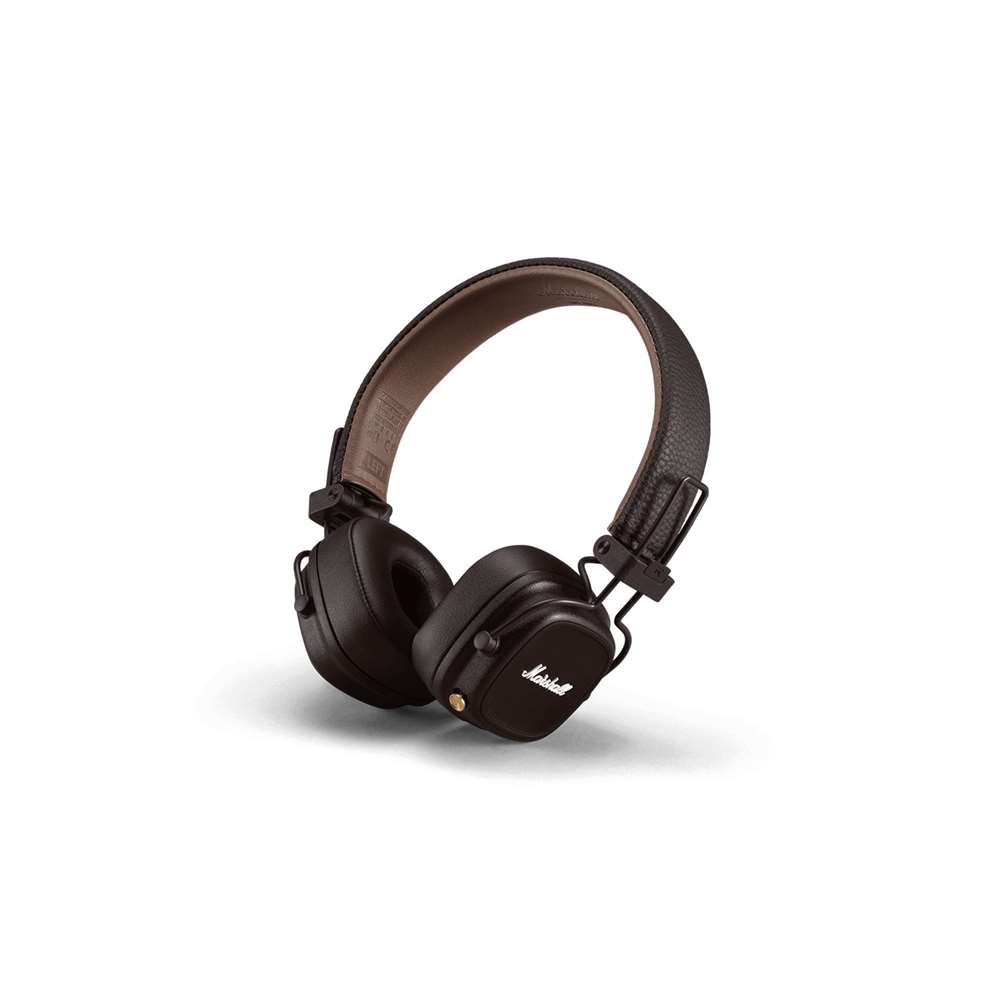Marshall Major IV Bluetooth Headphones Brown