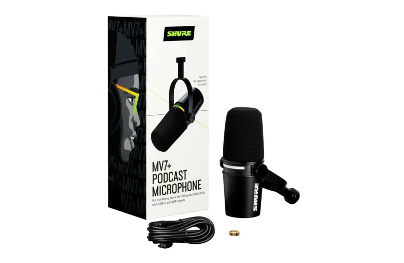 Shure MV7+ Μικρόφωνο Podcast