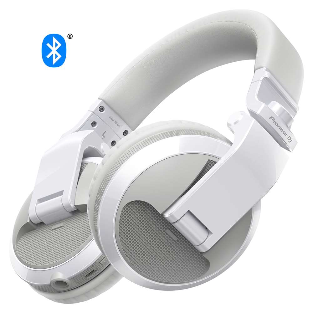 Pioneer DJ HDJ-X5BT-W Bluetooth DJ ακουστικά
