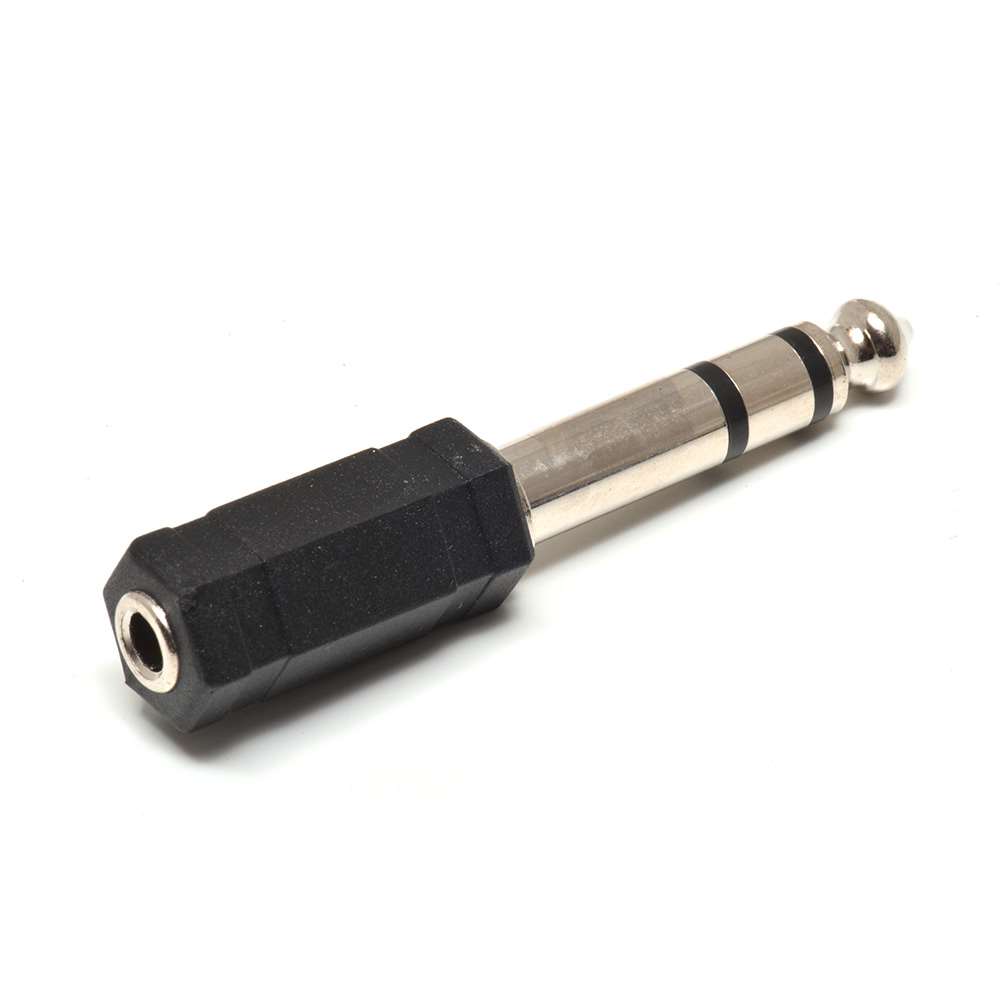 Adapter 6,3 mm Stereo Jack Male - 3,5mm Stereo Jack Female