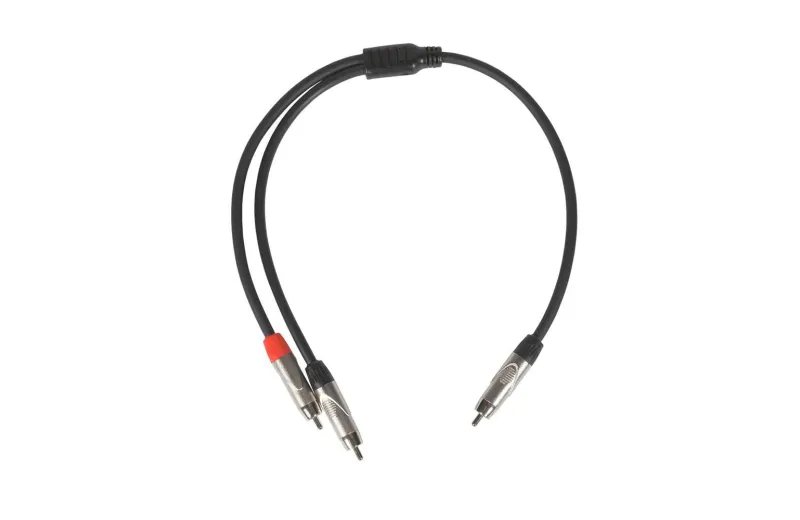Onsei ON-Y222205 Τερματισμένο Καλώδιο Ήχου 2 x RCA Male σε RCA Male 0.5m