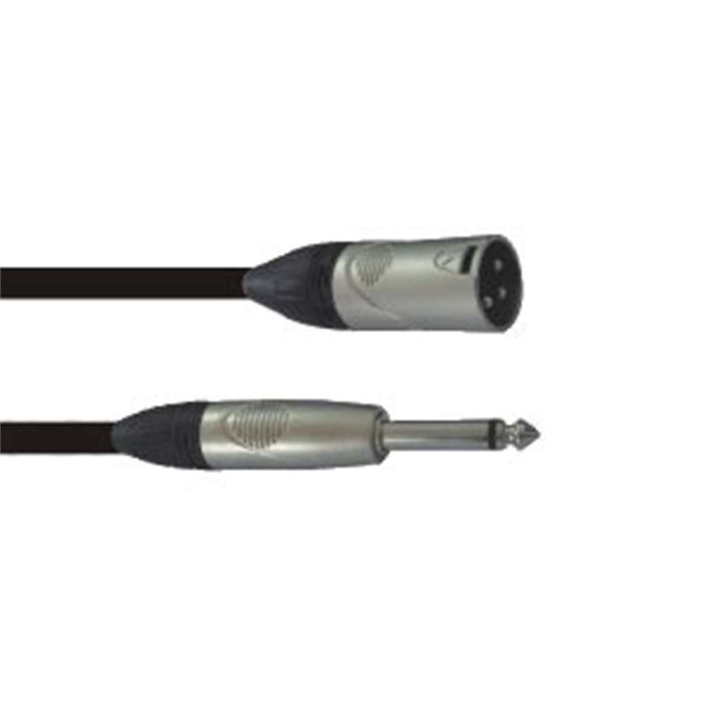 Onsei ON-I32810 Audio Cable 3-pin XLR Male to 6.3 Jack Mono