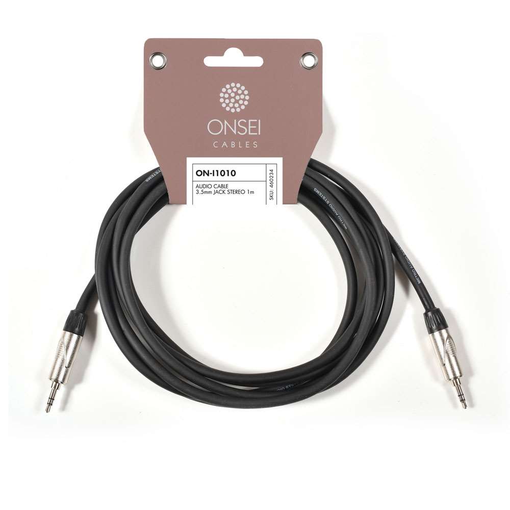 Onsei ON-I1030 Damn Audio Cable 3.5mm Jack Stereo to 3.5mm Jack Stereo 3m