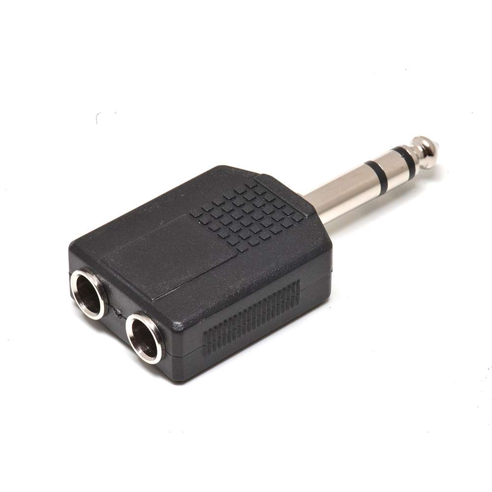 Onsei ONY-7172 6,3 mm Stereo Jack Male - 2 x 6,3 mm Jack Female