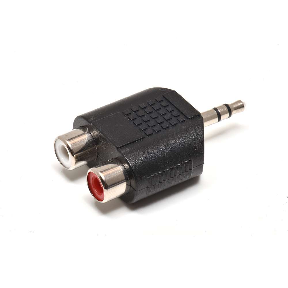 Onsei ONY-2112 Adapter 2 x RCA Female - 3,5mm Mini Jack Stereo Male