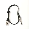 Onsei ON-I31710 Audio Cable 3-pin XLR Female to 6.3 Jack Stereo 1m