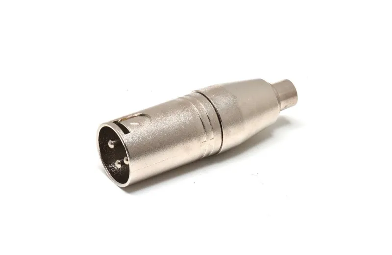 Onsei ONA-3221 Αντάπτορας 3-pin XLR Αρσενικό - RCA Θηλυκό