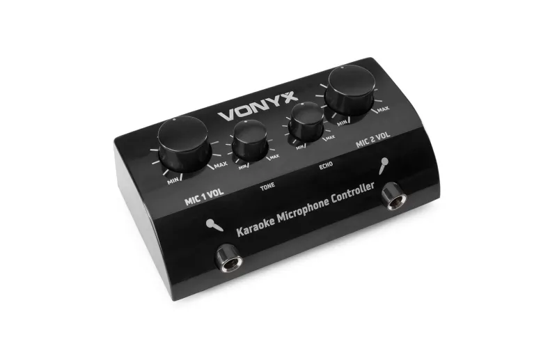 Vonyx AV430B Σετ Μίκτη με 2 Μικρόφωνα Karaoke