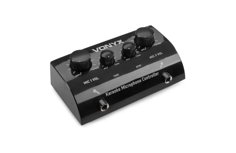 Vonyx AV430B Σετ Μίκτη με 2 Μικρόφωνα Karaoke
