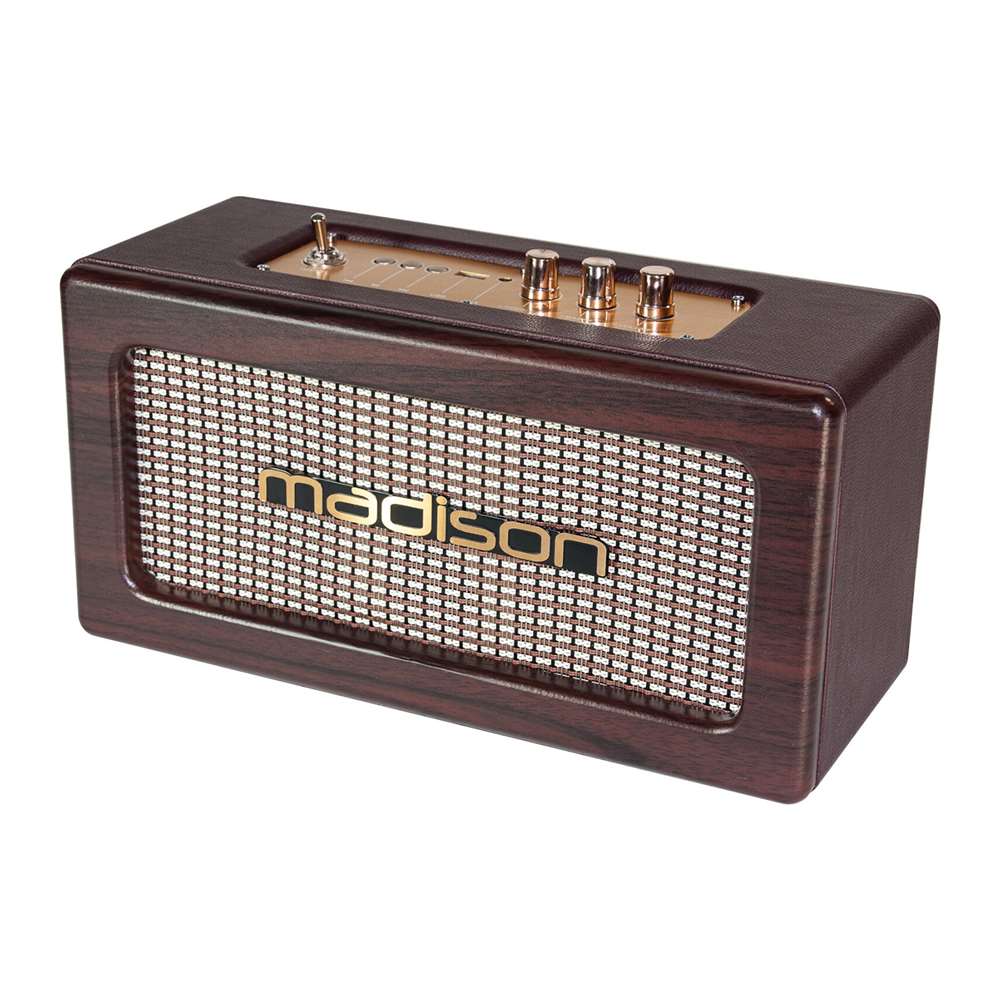 Madison Freesound-Vintage_WD Portable Bluetooth Speaker