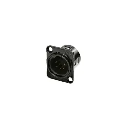 Rean RC5MDL-B Βύσμα σασί DTYPE 5-pin XLR Αρσενικό - Χρώμα Μαύρο
