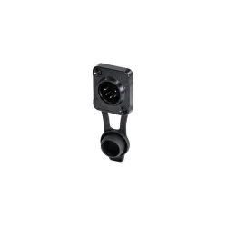 Rean RRX5M-Z-001-1 Βύσμα 5-pin XLR Αρσενικό με Κάλυμμα