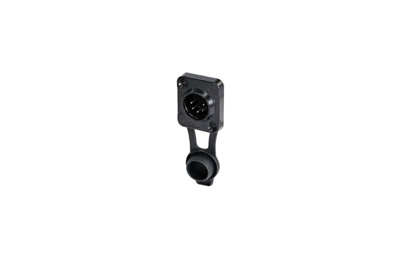 Rean RRX5M-Z-001-1 Βύσμα 5-pin XLR Αρσενικό με Κάλυμμα