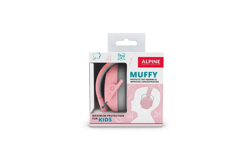Alpine Muffy 2.0 Kids Earmuffs - Pink