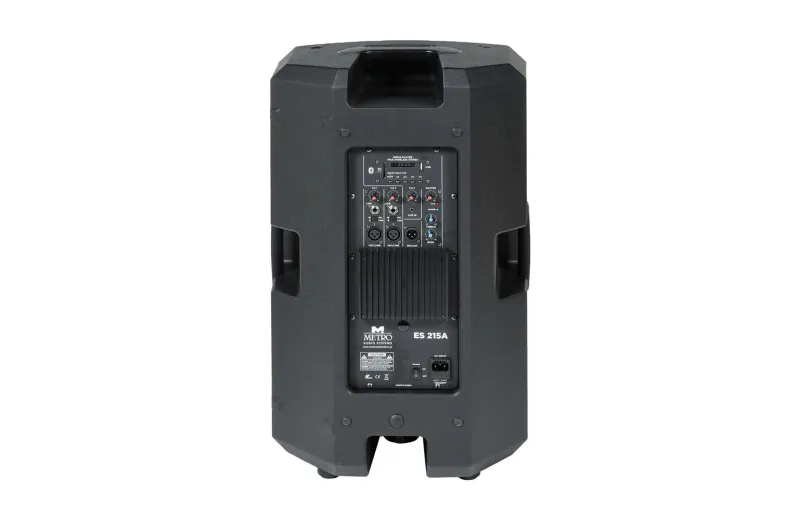 Metro Audio Systems ES215A Active Loudspeaker with Bluetooth - Black