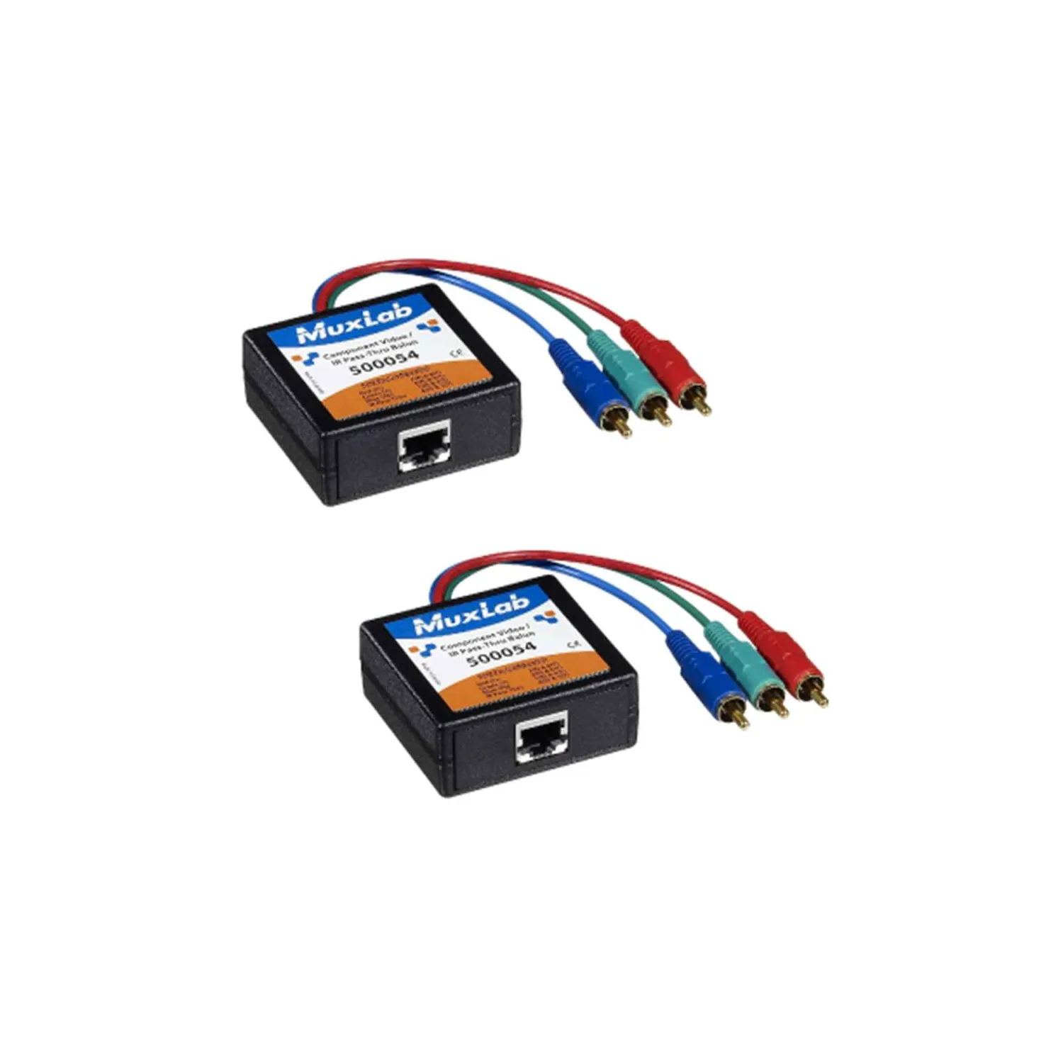 Muxlab Component Video/IR Pass-Thru Balun 500054
