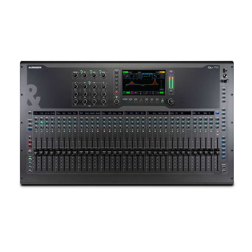 Allen & Heath QU-7 Dante Digital Sound Console