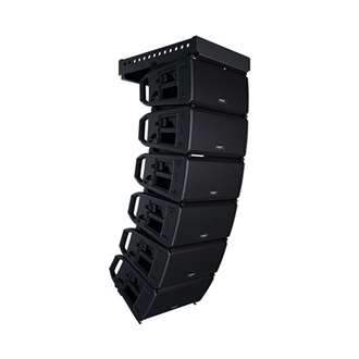 QSC Line Array LA108 Powered Speaker - Black