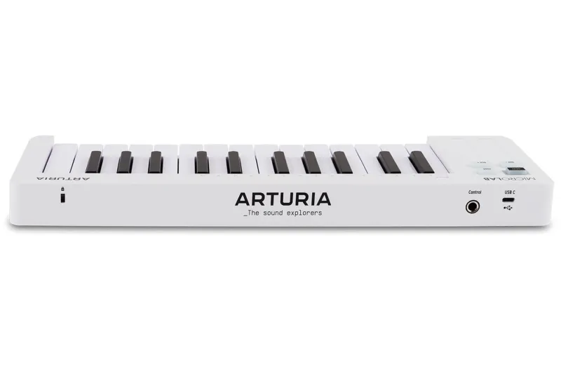 Arturia Microlab MK3 Midi Keyboard - White