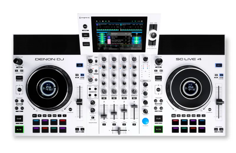 Denon DJ SC Live 4 White - DJ Controller