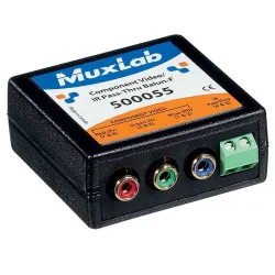 Balun για μεταφορά ενός component σήματος βίντεο  MUXLAB Component Video/IR Pass-Thru Balun 500055